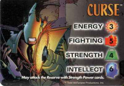 Curse 4-Grid Character Card